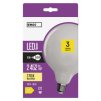 LED žárovka Filament Globe / E27 / 18 W (150 W) / 2 452 lm / teplá bílá