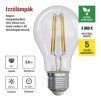 LED žárovka Filament A60 A CLASS/ E27 / 3,8 W (60 W) / 806 lm / neutrální bílá