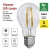 LED žárovka Filament A60 A CLASS/ E27 / 5 W (75 W) / 1 060 lm / neutrální bílá