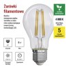 LED žárovka Filament A60 A CLASS/ E27 / 5 W (75 W) / 1 060 lm / neutrální bílá