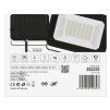LED reflektor SIMPO 30 W, černý, neutrální bílá, IP65