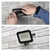 LED reflektor SIMPO 30 W, černý, neutrální bílá, IP65