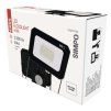 LED reflektor SIMPO s pohybovým čidlem, 20 W, černý, neutrální bílá, IP44