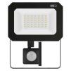 LED reflektor SIMPO s pohybovým čidlem, 30 W, černý, neutrální bílá, IP44