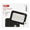 LED reflektor SIMPO s pohybovým čidlem, 50 W, černý, neutrální bílá, IP44