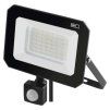 LED reflektor SIMPO s pohybovým čidlem, 50 W, černý, neutrální bílá, IP44