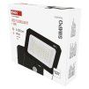 LED reflektor SIMPO s pohybovým čidlem, 50 W, černý, neutrální bílá, IP44
