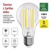 LED žárovka Filament A60 A CLASS / E27 / 7,2 W (100 W) / 1521 lm / neutrální bílá