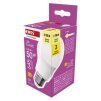 61411 led zarovka classic a60 e27 5 8 w 50 w 645 lm tepla bila