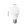61624 1 led zarovka basic a60 e27 9 4 w 60 w 806 lm tepla bila