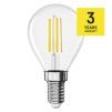 61744 2 led zarovka filament mini globe e14 5 9 w 60 w 806 lm tepla bila
