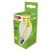 61762 led zarovka filament mini globe e14 3 4 w 40 w 470 lm tepla bila