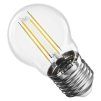 61771 4 led zarovka filament mini globe e27 3 4 w 40 w 470 lm tepla bila