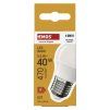 61855 4 led zarovka basic mini globe e27 5 5 w 40 w 470 lm tepla bila