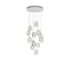 mussels 12 pcs round clear white