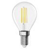 62792 24 led zarovka filament mini globe a class e14 3 8 w 60 w 806 lm tepla bila