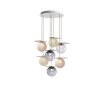 bomma umbra chandelier round 7 pink blue light grey smoke clear 2
