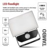 64979 10 led reflektor tambo se senzorem pohybu 10 w 1000 lm cerny