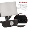 64979 18 led reflektor tambo se senzorem pohybu 10 w 1000 lm cerny