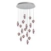 fragment 18pcs canopy pinksilver