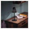 LED stolní lampa GRACE, nabíjecí, IP44