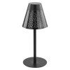 LED stolní lampa GRACE, nabíjecí, IP44