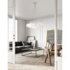Random Cloud frosted white, 14 lights diam 23 (2)