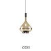 Designové závěsné LED svítidlo SKY-FALL MEDIUM, 12W, v. 38,2 cm, CRI90