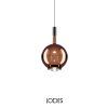 Designové závěsné LED svítidlo SKY-FALL ROUND MEDIUM, 12W, ø 22,5 cm, CRI90