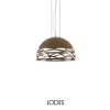 Kelly small dome 50 Natural Brown