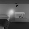 Reflektorové LED svítidlo VUORO černé 10W pro 1F systém UNITY, v. 14,7 cm, 3000K nestmívatelné