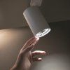 Reflektorové LED svítidlo VUORO bílé 15W pro 1F systém UNITY, v. 16,5 cm, 3000K nestmívatelné