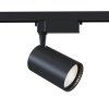 Reflektorové LED svítidlo VUORO černé 30W pro 1F systém UNITY, v. 16,5 cm, 3000K nestmívatelné