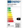 Reflektorové LED svítidlo VUORO černé 30W pro 1F systém UNITY, v. 16,5 cm, 3000K nestmívatelné