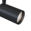 Reflektorové LED svítidlo VUORO černé 6W pro 1F systém UNITY, v. 13 cm, 3000K nestmívatelné