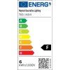 Reflektorové LED svítidlo VUORO bílé 6W pro 1F systém UNITY, v. 13 cm, 3000K nestmívatelné