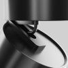 LED svítidlo ONDA černé 12W pro 1F systém UNITY, v. 80 mm, 3000K nestmívatelné