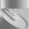 LED svítidlo ONDA bílé 12W pro 1F systém UNITY, v. 80 mm, 4000K nestmívatelné