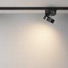 LED svítidlo ONDA černé 18W pro 1F systém UNITY, v. 11 cm, 3000K nestmívatelné