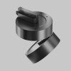 LED svítidlo ONDA černé 18W pro 1F systém UNITY, v. 11 cm, 3000K nestmívatelné