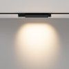 LED svítidlo POINTS černé 10W pro 1F systém UNITY, d. 38,2 cm, 3000K nestmívatelné
