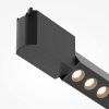LED svítidlo POINTS černé 10W pro 1F systém UNITY, d. 38,2 cm, 4000K nestmívatelné