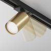 Reflektorové svítidlo FOCUS S 1xGU10 pro 1F systém UNITY, v. 12,5 cm, zlatá-černá