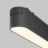LED svítidlo BASIS černé 16W pro systém RADITY, d. 33 cm, 3000K nestmívatelné