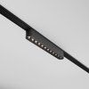 LED svítidlo POINTS černé 12W pro systém RADITY, d. 22,2 cm, 3000K nestmívatelné