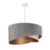 Závěsné svítidlo GALAXY šedé, 1xE27, ø 45 cm
