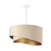 Závěsné svítidlo GALAXY béžové, 1xE27, ø 45 cm