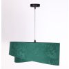 Závěsné svítidlo GALAXY zelené, 1xE27, ø 45 cm