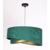 Závěsné svítidlo GALAXY zelené, 1xE27, ø 45 cm