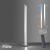 Stojací LED lampa PURE-LINES, 20W, v. 140 cm, 2700-5000K (Barva Šedá)